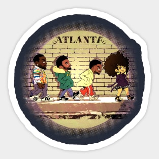 Atlanta:Robbin' Season Sticker